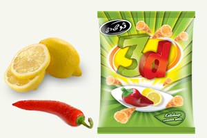 3d Chilli and Lemon Flavour