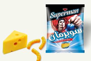 Superman Cheese Flavour