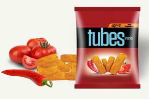 Tubes Hot Tomato Flavour